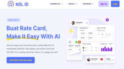 KOL.ID Hadirkan Fitur Baru KOL Ranking YouTuber, TikTok, dan Instagram